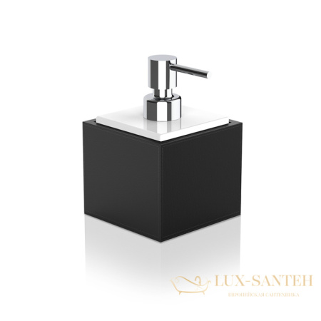 дозатор для жидкого мыла 400 мл, настольный, decor walther brownie ssp, 0937160, черный/хром