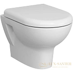 Подвесной безободковый унитаз VitrA Zentrum 5795B003-0075, белый