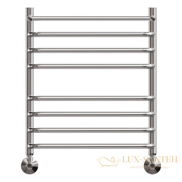 полотенцесушитель 500x600 водяной point нептун pn09156sp п7 с полкой, хром