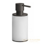 дозатор gessi 316 accessories 54737.707 настольный, black metal brushed
pvd/белый