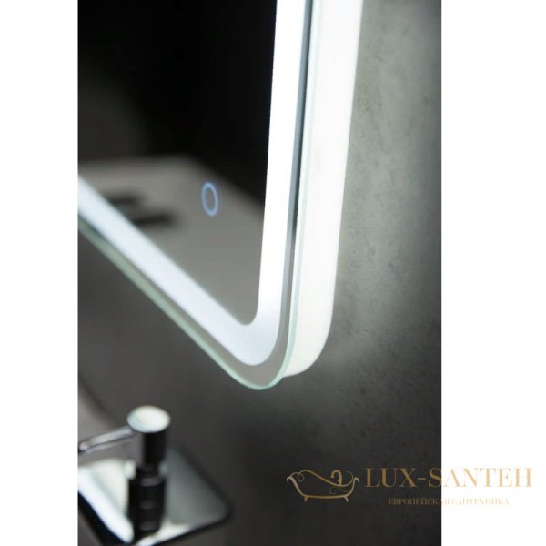 зеркало belbagno spc spc-mar-1000-800-led-tch 100 см с сенсорным выключателем, с подсветкой