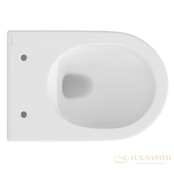 унитаз подвесной aqueduto cone, con0110, 525*360 безободковый, сиденье с микролифтом, белый матовый