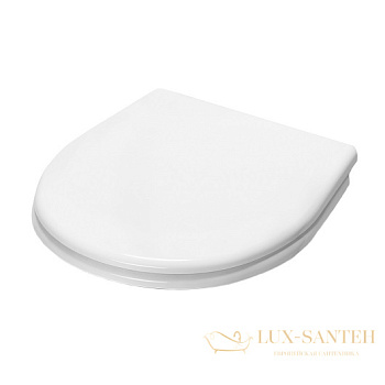 сиденье с крышкой для унитаза tece v04 9700602 softclose, белый