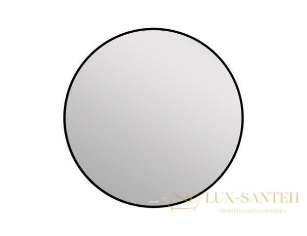 зеркало cersanit eclipse smart 90x90 в черной рамке, 64148
