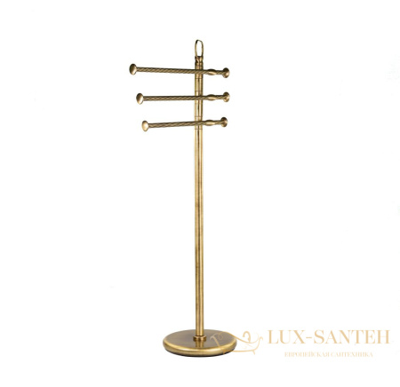 стойка stil haus giunone g696(25): 3 полотенцедержателя, бронза