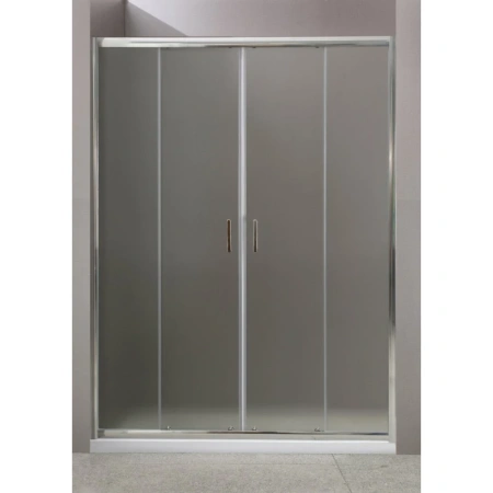 душевая дверь belbagno uno-bf-2 uno-bf-2-170-p-cr 170 см, стекло текстурное