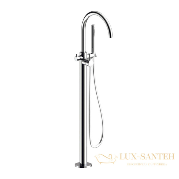 смеситель для ванны напольный almar free-standing e216000.cr, внешняя часть, хром