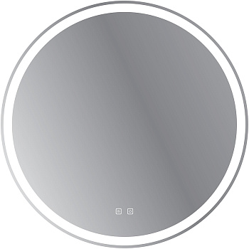 зеркало belbagno spc-rng-800-led-tch-snd 80 см с подсветкой с голосовым управлением и подогревом, белый