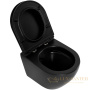 комплект унитаза с инсталляцией belbagno colorato bb062chr-mb/bb062sc-mb/bb002-80/bb007-pr-nero.m с сиденьем микролифт и клавишей смыва, черный матовы