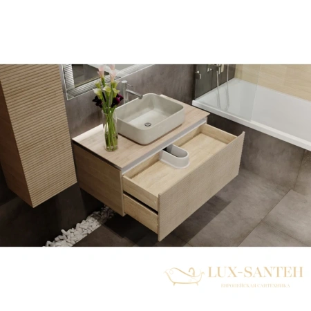 тумба jorno karat kar.01.100/p/bul 100 см, бук светлый