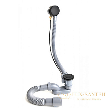 слив-перелив delice dlr000008 полуавтомат, черный матовый