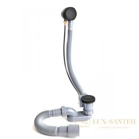 слив-перелив delice dlr000008 полуавтомат, черный матовый