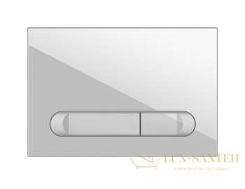 кнопка cersanit estetica пластик, 64109, белый