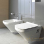 чаша подвесного унитаза duravit durastyle 2536090000, белый