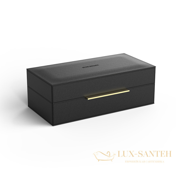 контейнер с крышкой decor walther brownie 0939760, черный