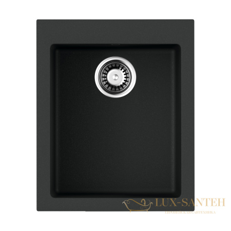 кухонная мойка omoikiri bosen 41-bl tetogranit х черный, 4993141