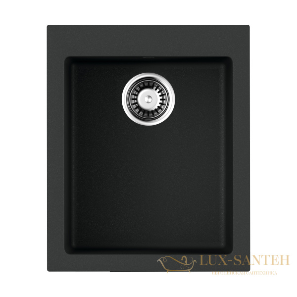 кухонная мойка omoikiri bosen 41-bl tetogranit х черный, 4993141