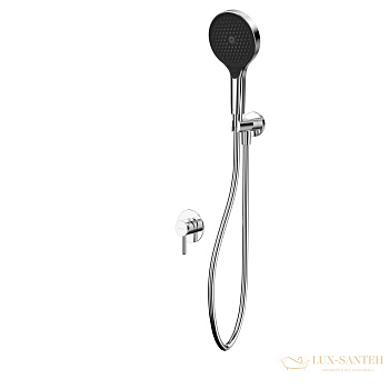 душевая система для душа скрытого монтажа whitecross y, yset02topcr, хром