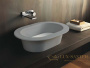 раковина накладная/ встраиваемая cielo amadeo ovale amla65 br, 650x450x170h мм, brina