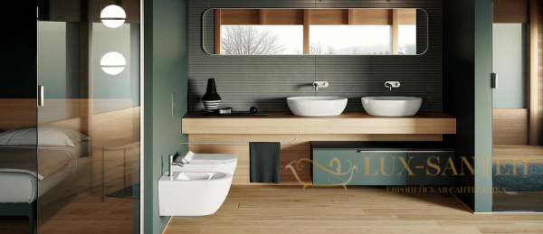 раковина-чаша gsi pura 884211 60 см, белый