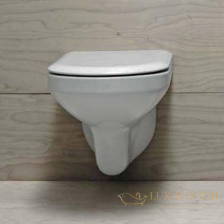 унитаз подвесной azzurra thin, thvksp000000bi, 56х36х33 см, цвет белый+крепеж kit200tu