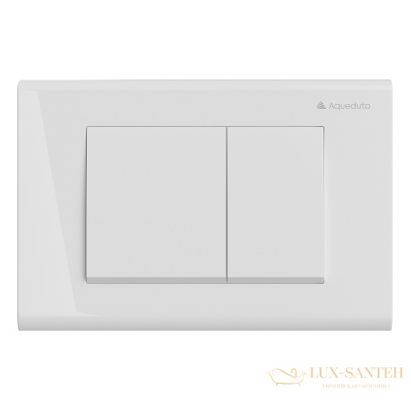 комплект aqueduto aqds095, инсталляция tecnica novo, панель смыва quadrado, белая, унитаз cone, сиденье микролифт, белый