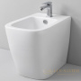 биде artceram a16 asb002 01 00 напольное, белый