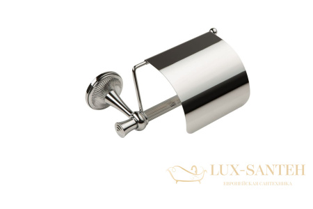 бумагодержатель с крышкой stil haus regal rg11c(08), хром