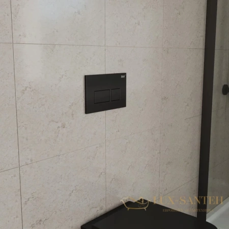 клавиша смыва d&k berlin db1439025 для инсталляции, черный матовый