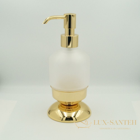 дозатор stil haus elite el30ар(16) настольный на ножке, золото