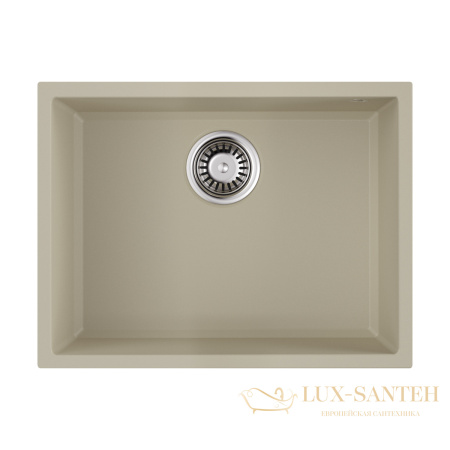 кухонная мойка omoikiri tedori 54-u-be tetogranit х ваниль, 4993989