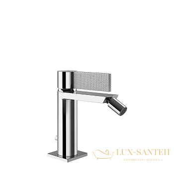 смеситель для биде gessi inverso diamantato 73607.031, с донным клапаном, хром