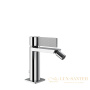 смеситель для биде gessi inverso diamantato 73607.031, с донным клапаном, хром