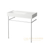 раковина laufen kartell by 8.1033.8.000.112.1 универсальная 90 см, белый глянцевый