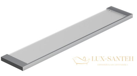 полка стеклянная 600 мм, kludi vela c, 3197305, хром глянцевый