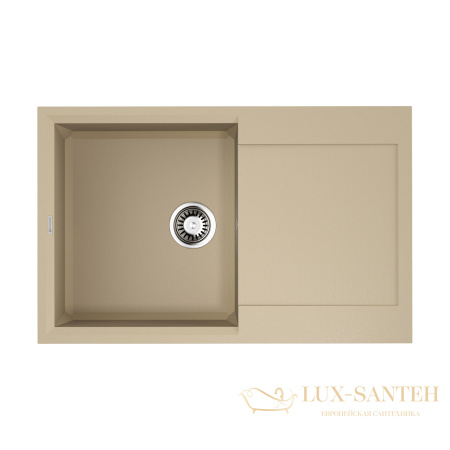 кухонная мойка omoikiri sakaime 79-ch tetogranit х шампань, 4993283