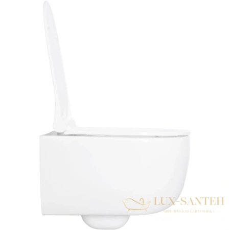 подвесной безободковый унитаз allen brau priority 4.31001.20, белый