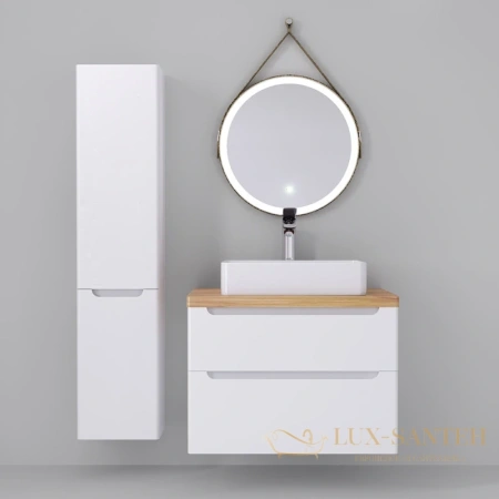 столешница jorno wood wood.06.80/lw 80 см, бук светлый 