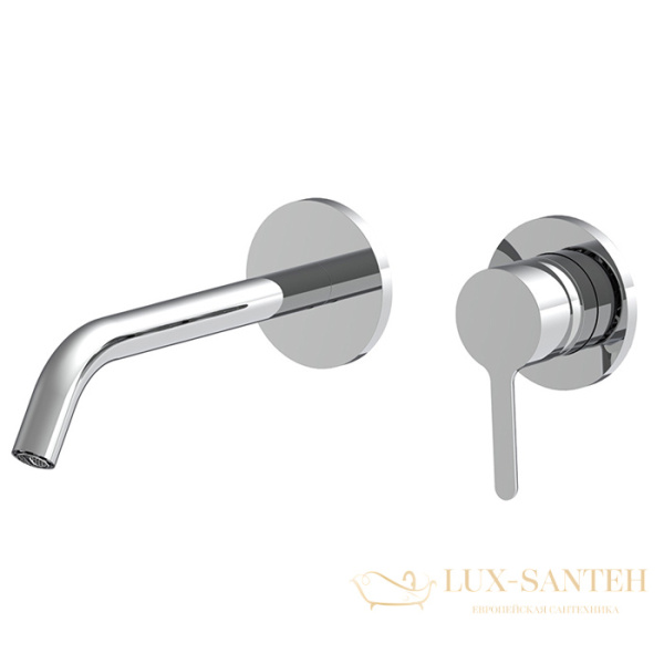 смеситель для раковины встраиваемый fima carlo frattini snap, f3121wx8cr, хром