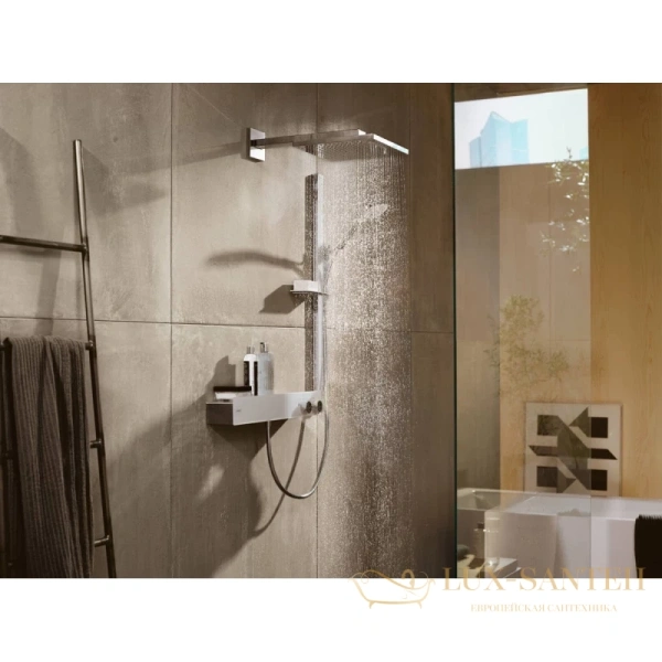 душевой набор hansgrohe raindance select s 27648400 белый/хром