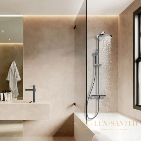 душевая система bossini elios termostatico l10401.030, хром