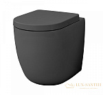 Унитаз напольный ArtCeram File 2.0 FLV005 15 00, серый матовый