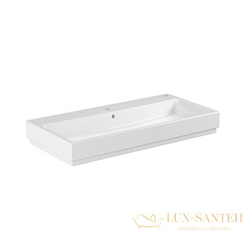раковина grohe cube ceramic 3938600h 1010х490 мм, белый
