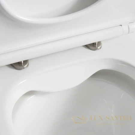 сиденье belbagno bb045/051sc для унитаза с микролифтом, белый
