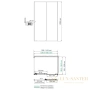 душевой уголок wasserkraft dill 61s37 140х100 см 