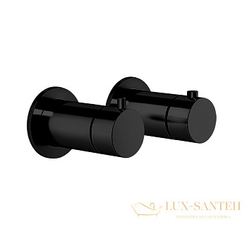 термостат gessi anello 63333.299 для ванны, внешняя часть, black xl