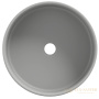 раковина накладная aqueduto espiral, esp0130, круглая d400, серый матовый