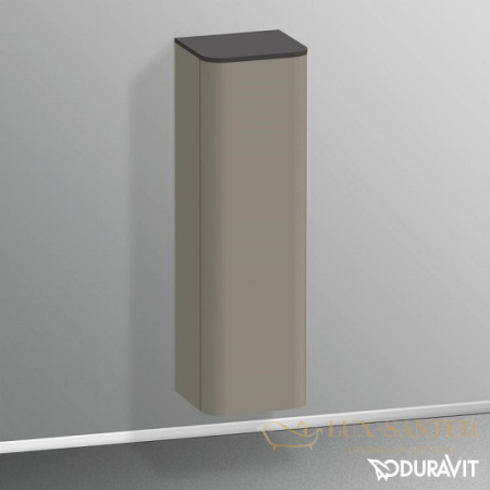 шкаф высокий duravit happy d.2 plus hp1261l9292 400x360x1336 мм левый, серый