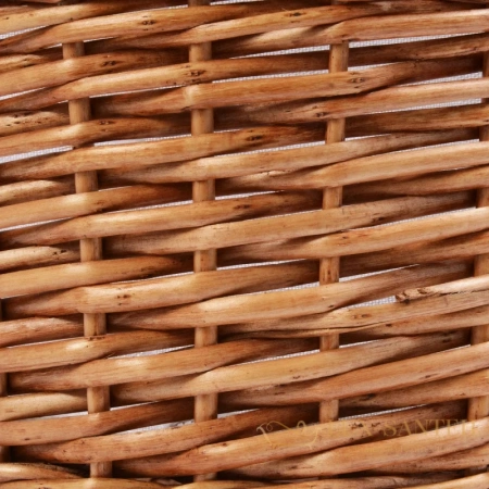 плетеная корзина wasserkraft leine wb-350-l для белья, светло-коричневый