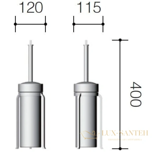 ерш schein watteau 127cf, хром